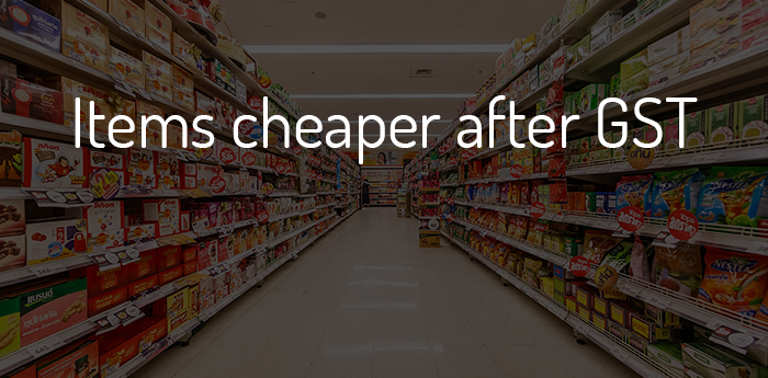 Items cheaper after GST: A list by CBEC